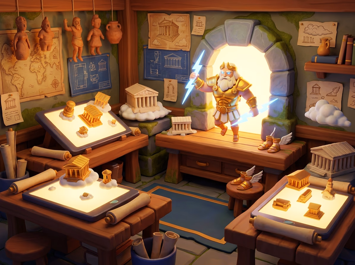 The studio behind Gates of Olympus